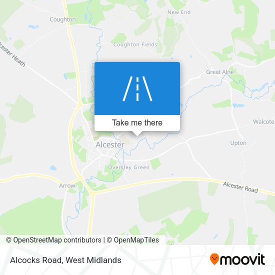 Alcocks Road map