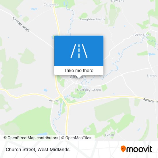 Church Street map