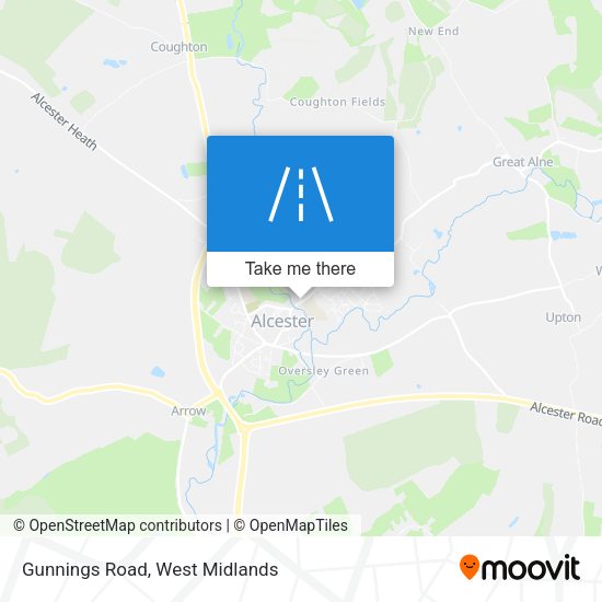 Gunnings Road map
