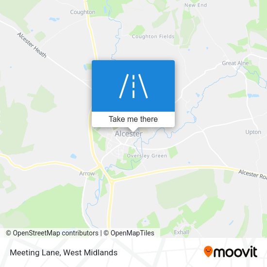 Meeting Lane map