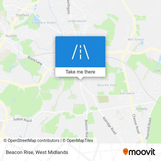 Beacon Rise map