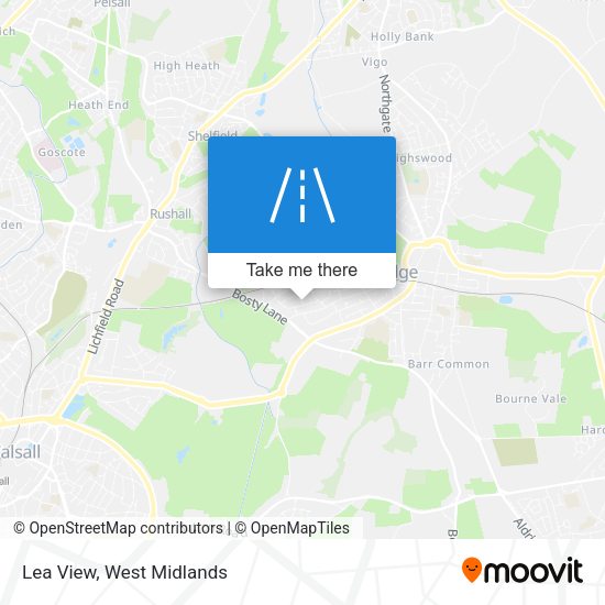 Lea View map