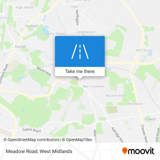 Meadow Road map