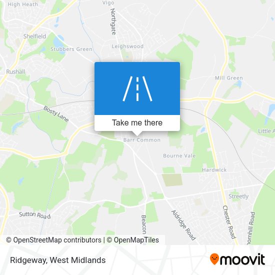 Ridgeway map