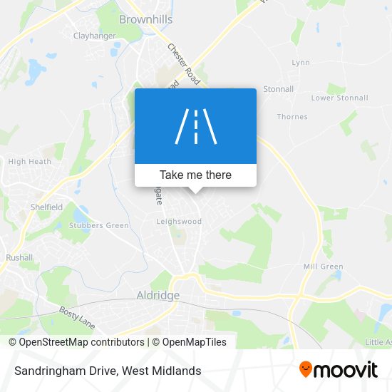Sandringham Drive map