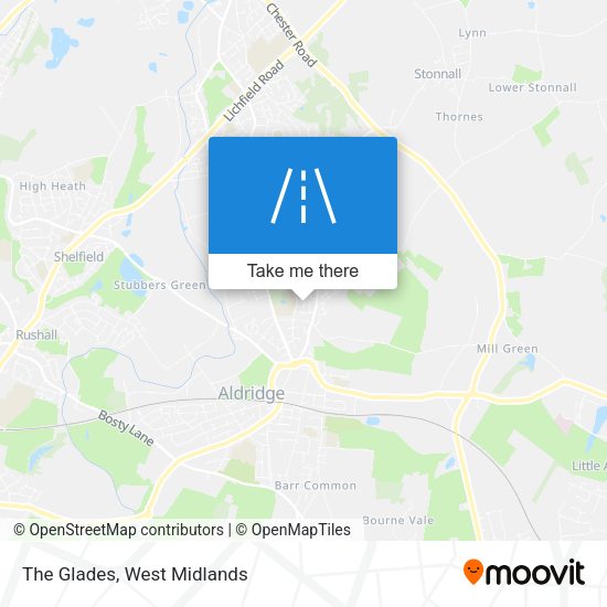 The Glades map