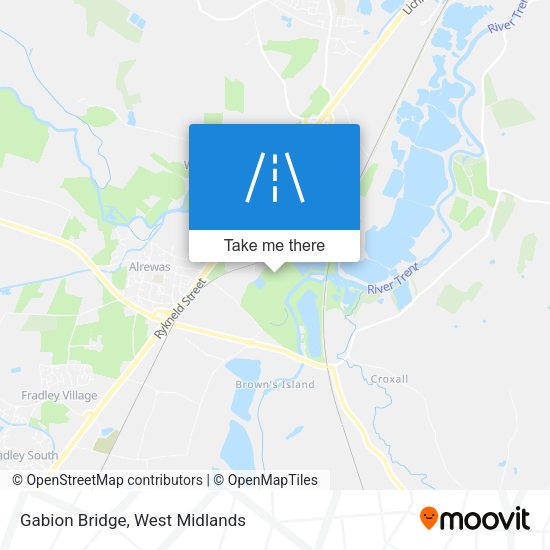 Gabion Bridge map