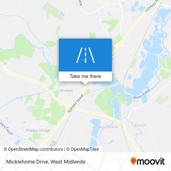 Micklehome Drive map