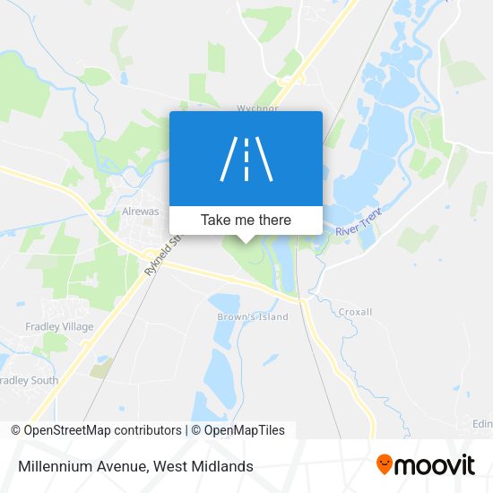 Millennium Avenue map