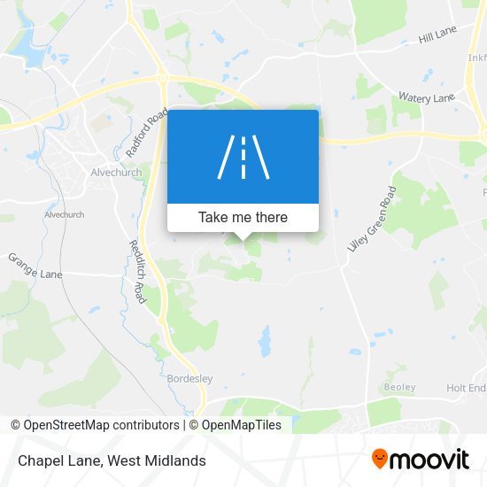 Chapel Lane map
