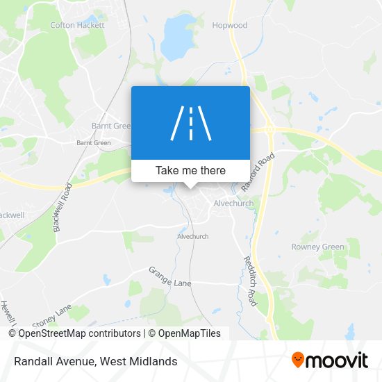 Randall Avenue map