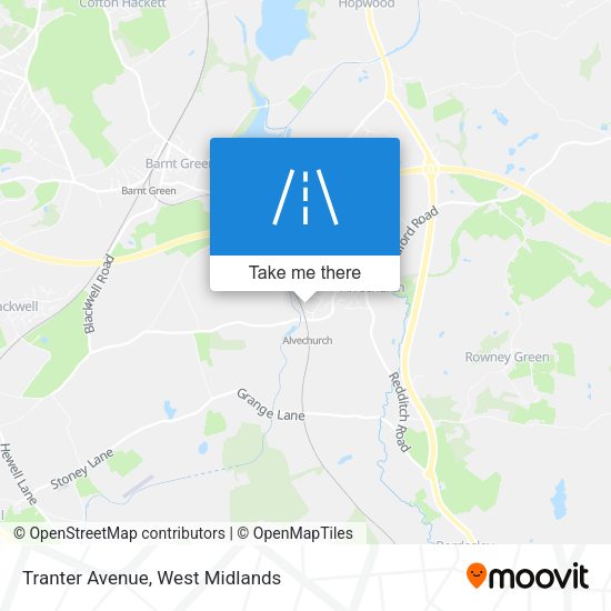 Tranter Avenue map