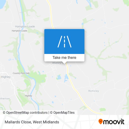Mallards Close map