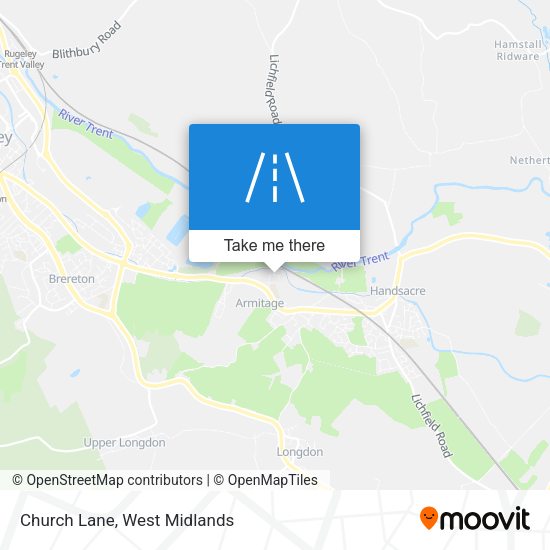 Church Lane map