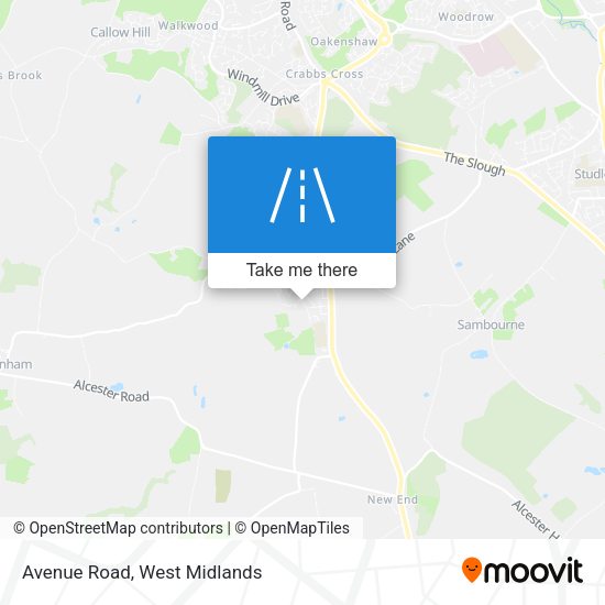 Avenue Road map