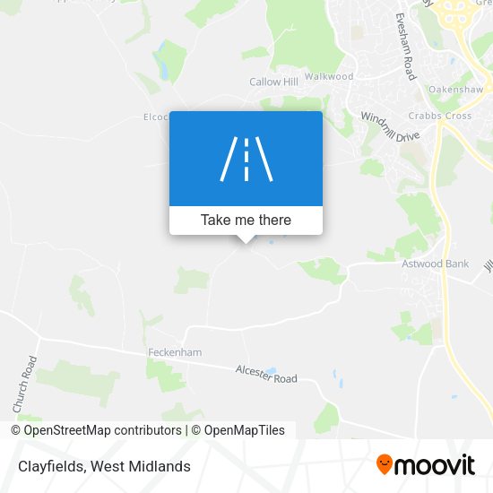 Clayfields map