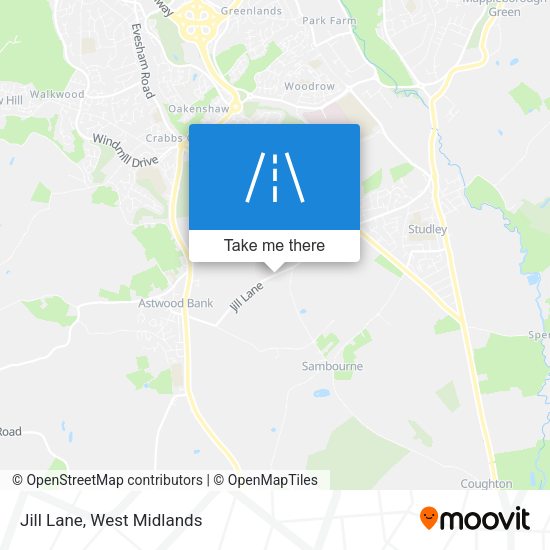 Jill Lane map