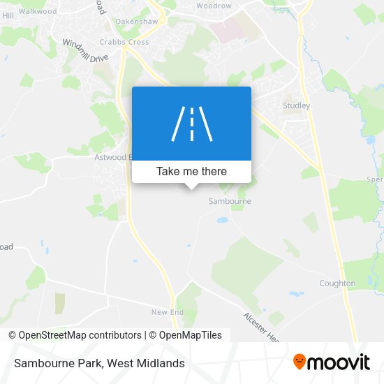 Sambourne Park map