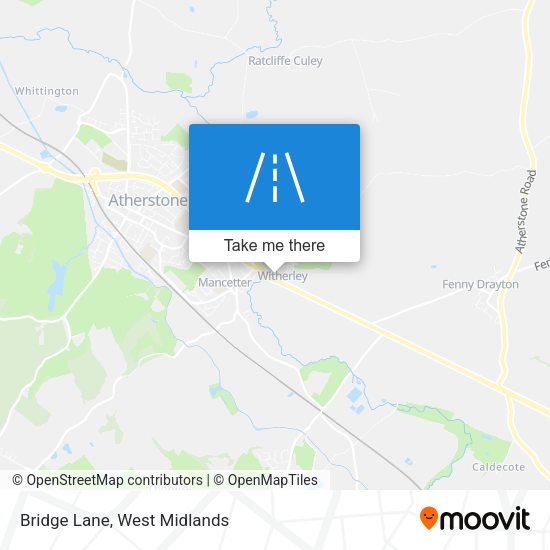 Bridge Lane map