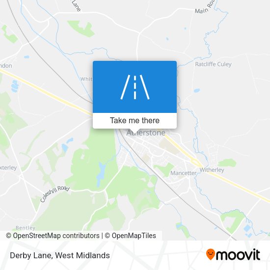 Derby Lane map