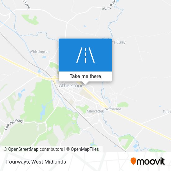 Fourways map