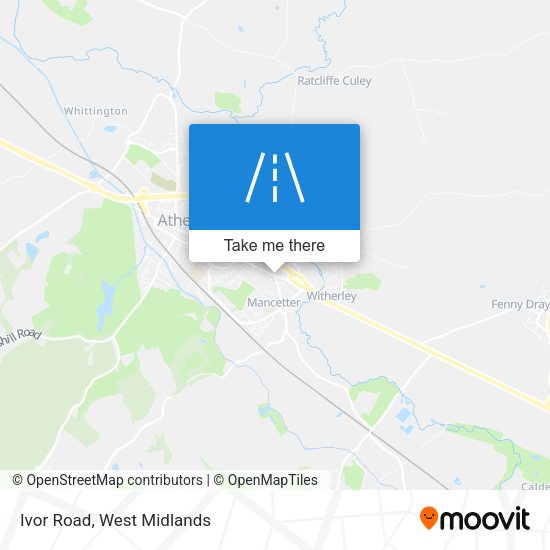 Ivor Road map