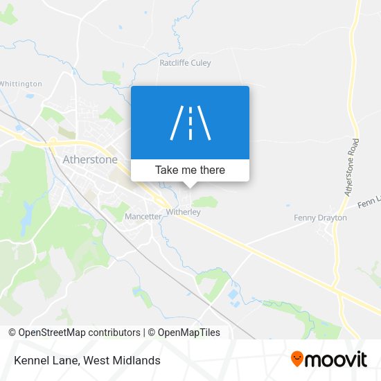 Kennel Lane map