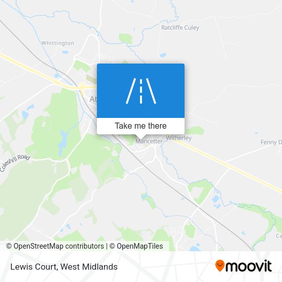 Lewis Court map