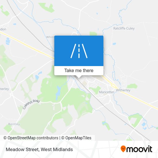Meadow Street map