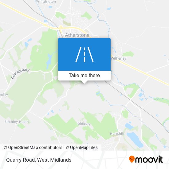 Quarry Road map