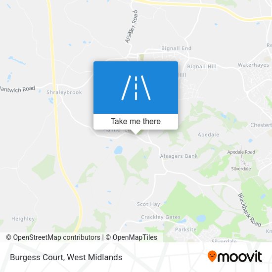 Burgess Court map