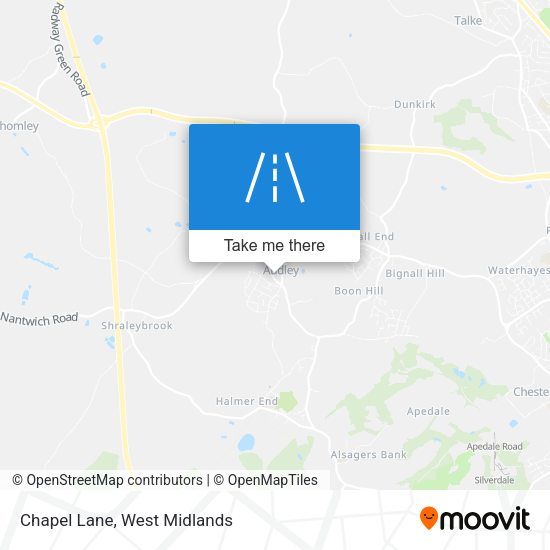 Chapel Lane map