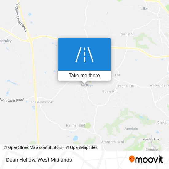 Dean Hollow map