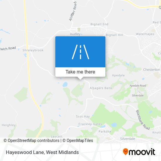 Hayeswood Lane map