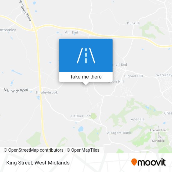 King Street map