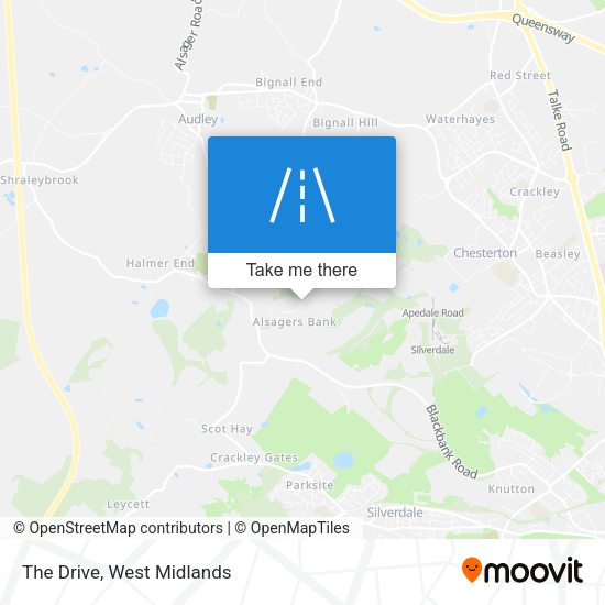The Drive map