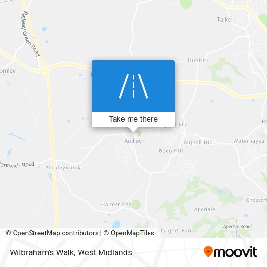 Wilbraham's Walk map