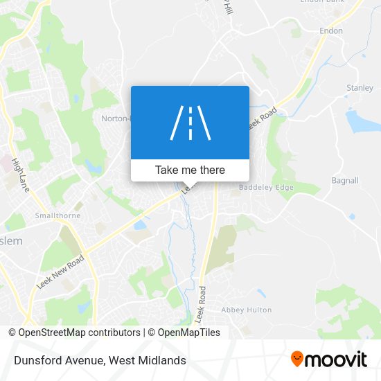 Dunsford Avenue map
