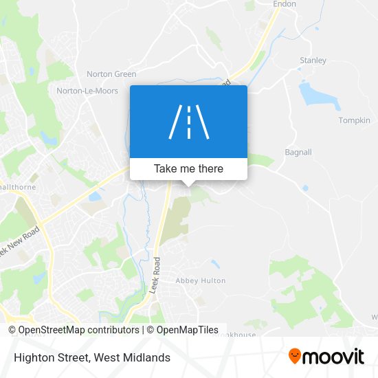 Highton Street map