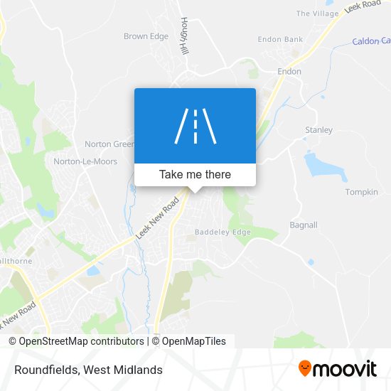 Roundfields map