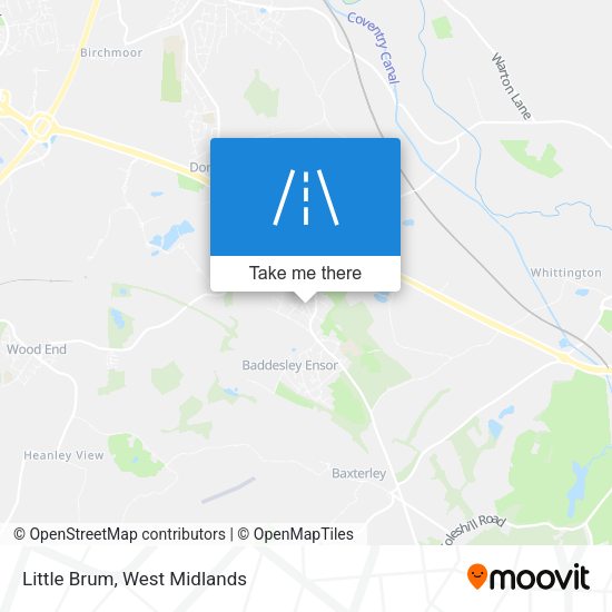 Little Brum map