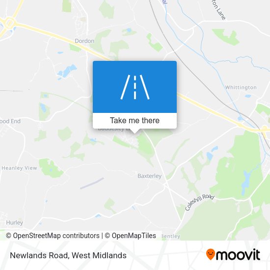 Newlands Road map