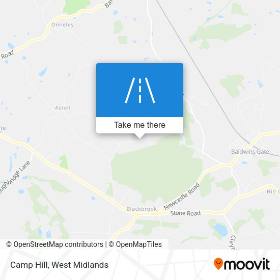 Camp Hill map