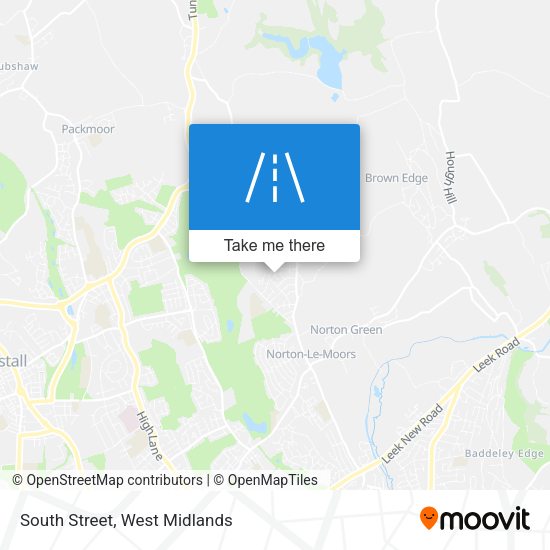 South Street map