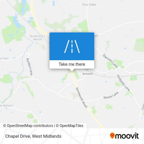 Chapel Drive map