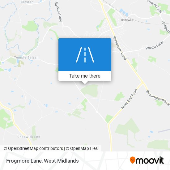 Frogmore Lane map