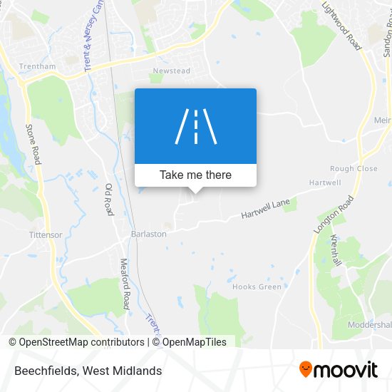 Beechfields map