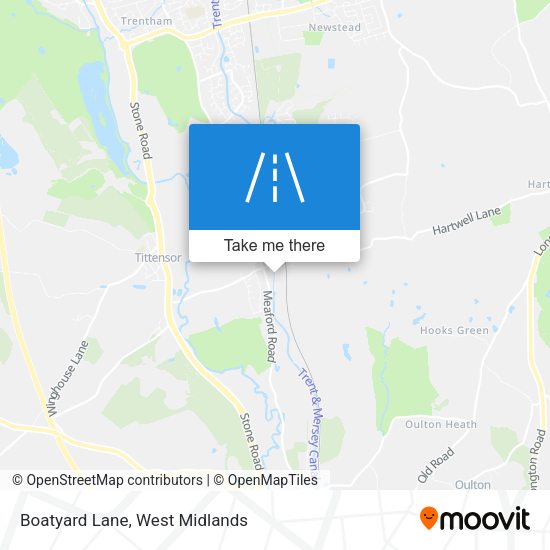 Boatyard Lane map
