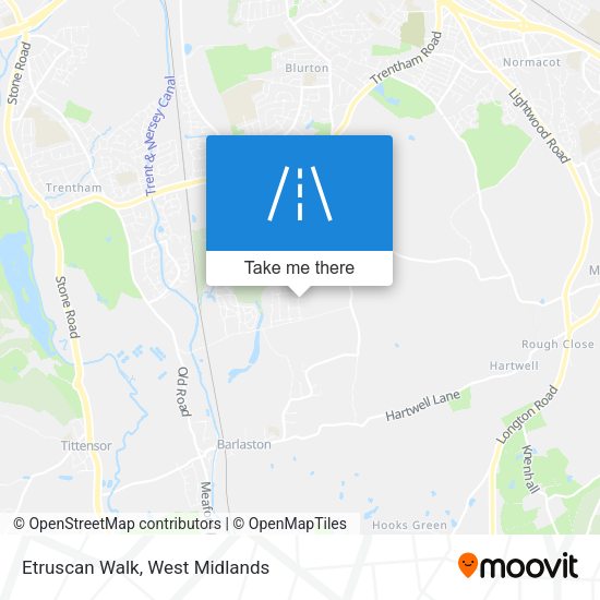 Etruscan Walk map