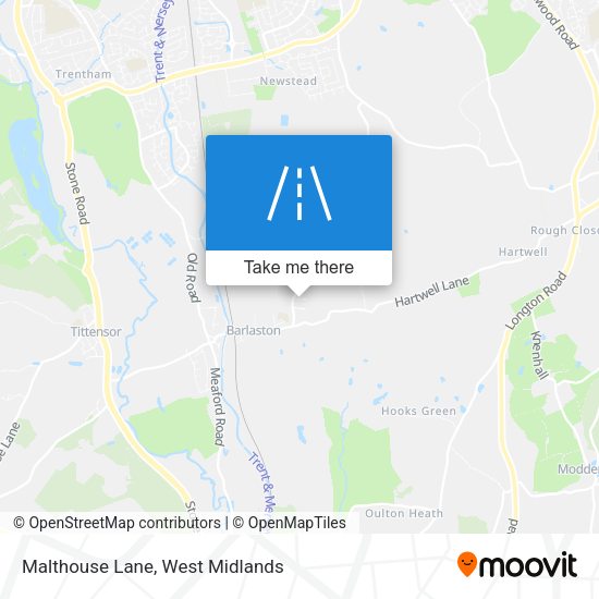 Malthouse Lane map